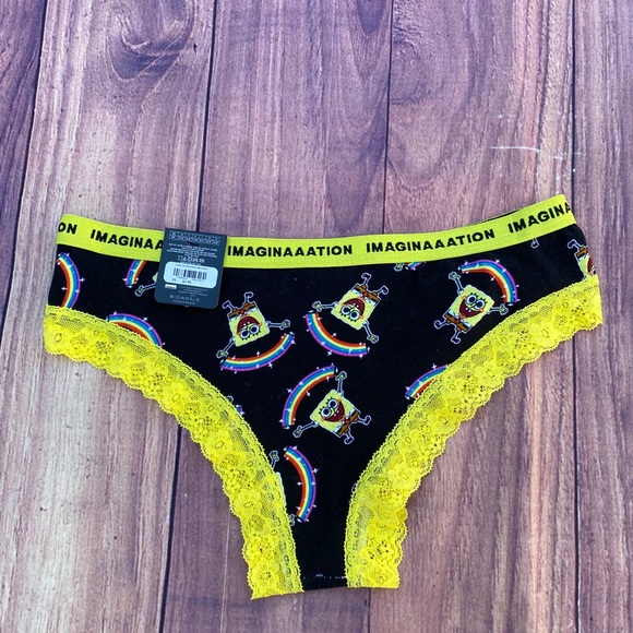 Hot Topic Other - Hot topic SpongeBob Rainbow Cheeky Panty
